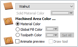 Preview Toolpaths Materials
